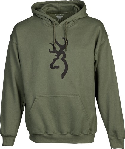 Browning Hoodie Backfence Arms Green Xxlarge - 5030026405
