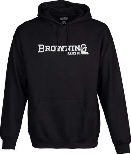 Browning Hoodie Backfence Arms Black Large - 5030029903