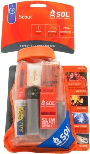 ARB SOL Scout Survival Kit W/ DRY Bag Mirror Sparker & More