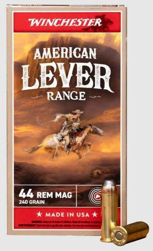 WINCHESTER AMERICAN LEVER 44 REM MAG 240GR JSP 50RD 10BX/C