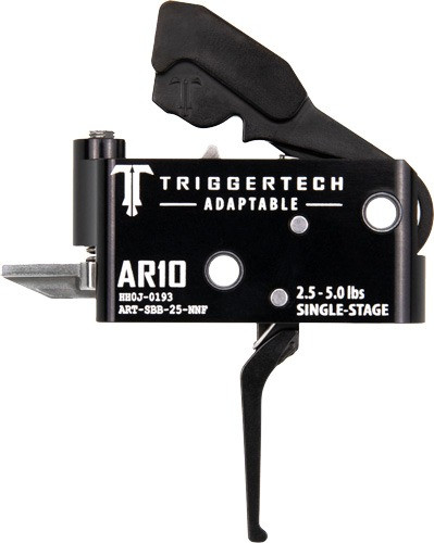 Triggertech AR10 Single Stage Adaptable Straight Flat Black