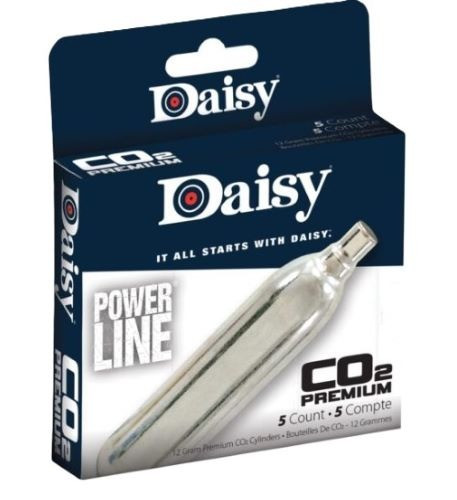 Daisy CO2 Cylinder 12 Gram 5-PACK