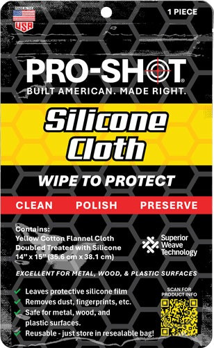 Pro Shot Silicone Cloth 14"X15"