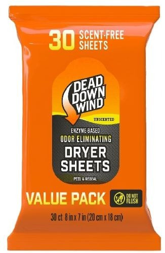 Dead Down Wind DDW Dryer Sheets Value Pack 30-Count