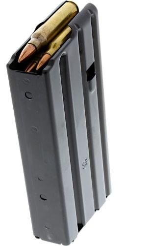CPD MAGAZINE AR15 5.56X45 20RD BLACKENED STAINLESS STEEL