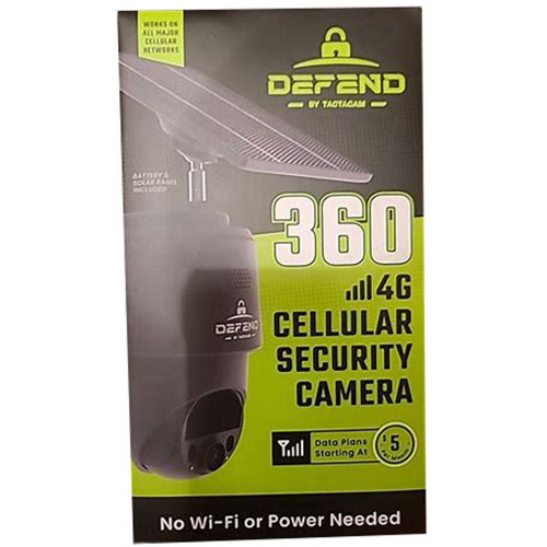 Tactacam Defend 360 Security Camera 16 Count PDQ Display - DFD-360-16CNT-KIT
