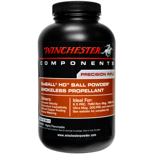 Winchester StaBall HD Powder 1 lb. Rifle Hazmat
