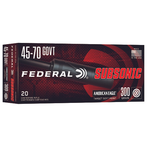 Federal Subso 45-70GOVT 300gr TSP