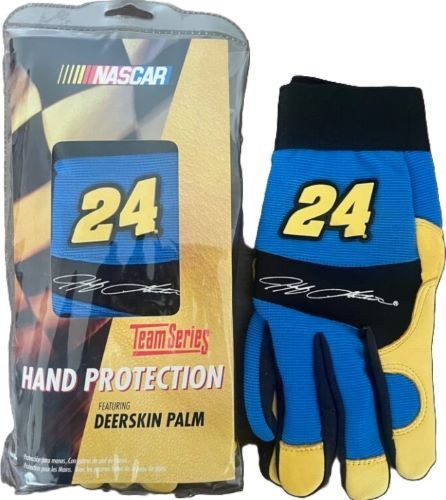 Encon Safety Nascar Team Series Deerskin Gloves #24 Large - ENCON5461003