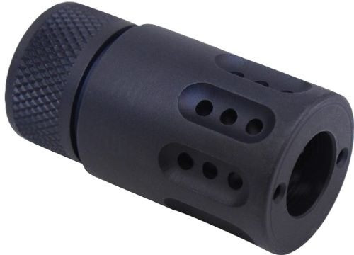 Guntec Mini Slip Over Barrel Shroud Multi Port Muzzle 308