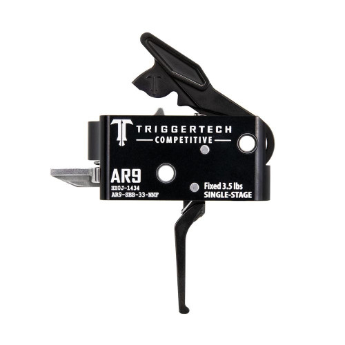 TriggerTech AR-9 Competitive Single Stage Rifle Trigger 3.5 lb Flat - AR9-SBB-33-NNF