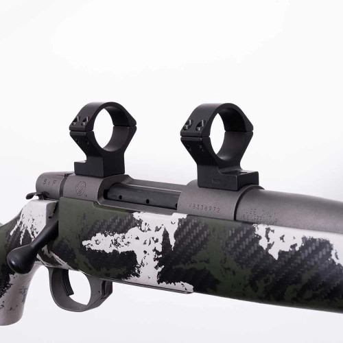 Weatherby Vanguard 2-Piece Lightweight Scope Mount Long & Short Action 1" Medium Black