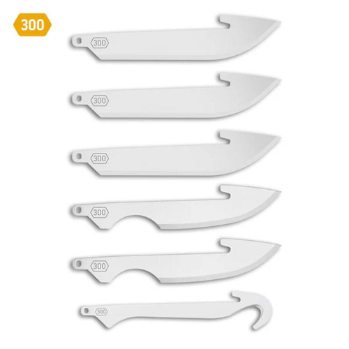 Outdoor Edge 3.0" Combo Blade Pack 6 Count - RRC306