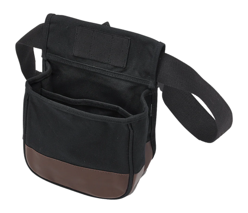 USP P23010  DIVIDED SHELL POUCH BLK/BRN