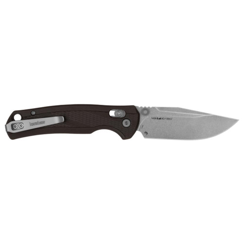 Kershaw Maneuver Folding Knife 3-1/8" Drop Point Blade Black