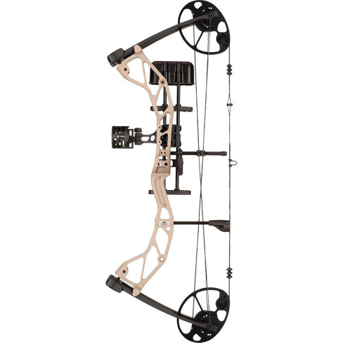 Pure Archery Diamond Radian Compound Bow 10-55 lb RH Sandstone with Package - A14888