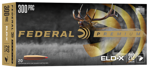 Federal 300PRC 212gr ELD-X 20 Per Box/10