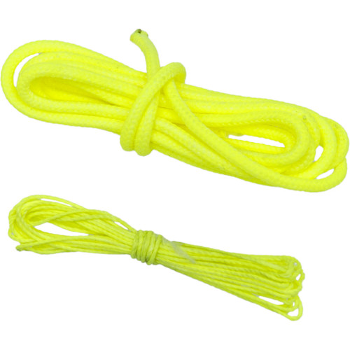October Mountain Loop & Serving String Repair Kit Flo Yellow 3 ft/6 ft