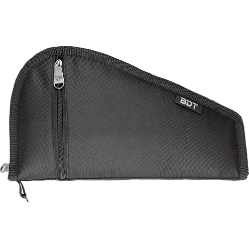 Bulldog Deluxe Pistol Case With Pocket & Sleeve Black Water-Resistant Outer - BDT620B