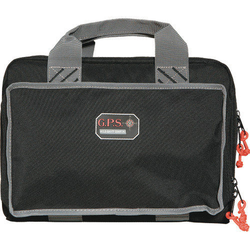 GPS Quad Pistol Range Bag Black - GPS-1310PC