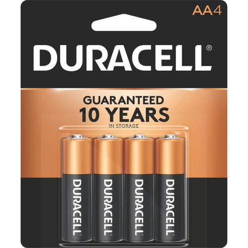 Duracell Coppertop Batteries AA 4 Pack