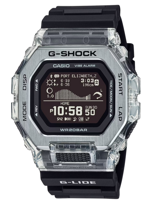 GSHOCK GBX-100S-1CR DIGITAL G-GLIDE BLK