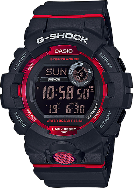 GSHOCK MENS GSHOCK BLK/RD