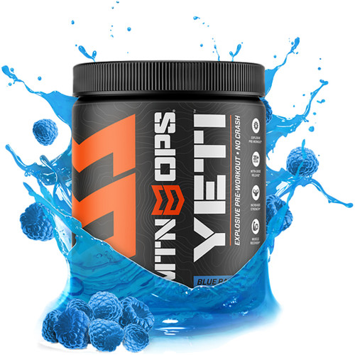 MTN Ops Yeti Preworkout Blue Raspberry - 1002-BR