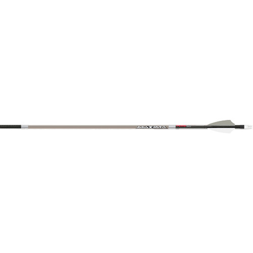 Carbon Express Maxima Red 5mm Stone Gray Arrows 350 6 Pack