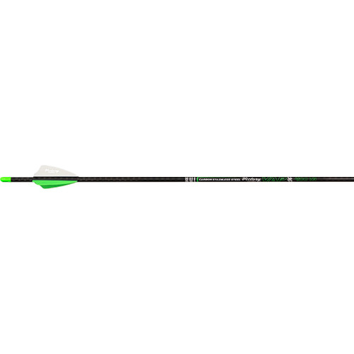 Victory VAP Stainless Gamer Arrows 200 2" Vanes 6 Pack - VAPSSG-200FX-6