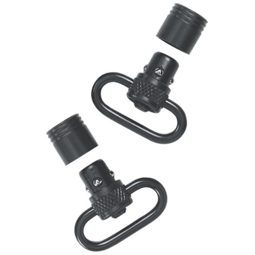 Uncle Mike's Super Swivel Quick Detach 100 Push Button Detachable Blued 1" - MO10112