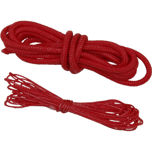 October Mountain Loop & Serving String Repair Kit Red 3 ft/6 ft