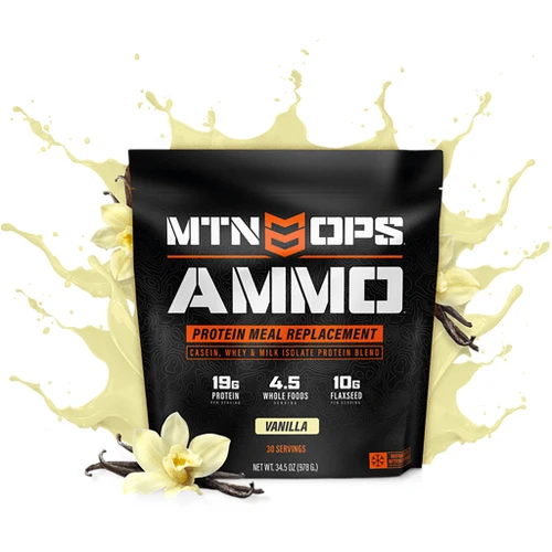 MTN Ops Ammo Whey Protein Meal Replacement Vanilla - 1013