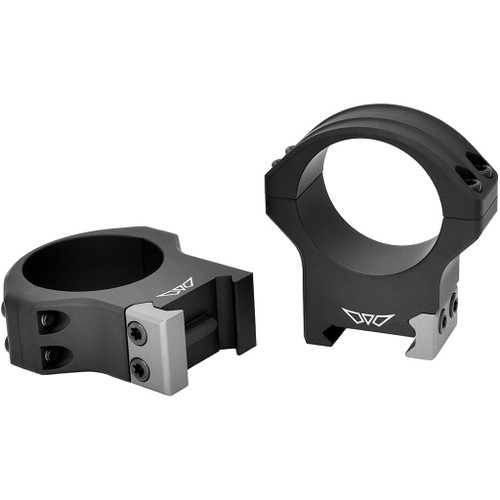 Warne Hyperlite Scope Rings Matte Black 34mm High - 8522M
