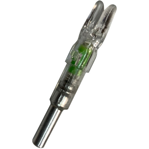 Flex Fletch LIT Lighted Arrow Nocks .166 Green 3 Pack