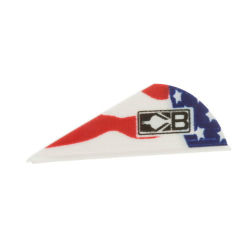 Bohning Blazer Vanes American Flag 36 Pack