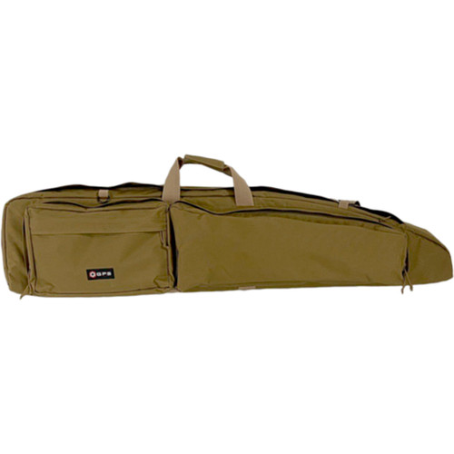 GPS Double Bolt Rifle Case Tan 42" - GPS-DBRC-42-TAN
