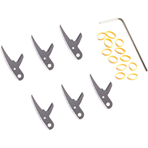 Swhacker Levi Morgan Series Replacement Blades 2" Blade 100gr 6 Pack Broadheads - SWH00265