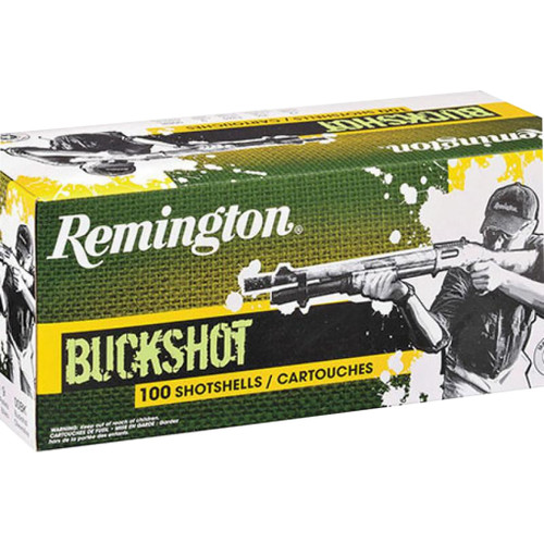 Remington Express Buffered Buckshot Loads 12 ga. 2.75 in. 9 Pellet 00 Buck Shot 100-Round