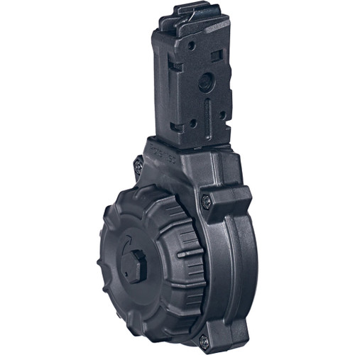 ProMag Polymer Drum Magazine Sig Sauer MPX 9mm Black 30-Round