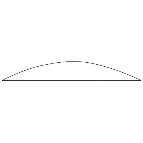 Gateway Magnum Feathers White 5.5 in. LW 50 Pack