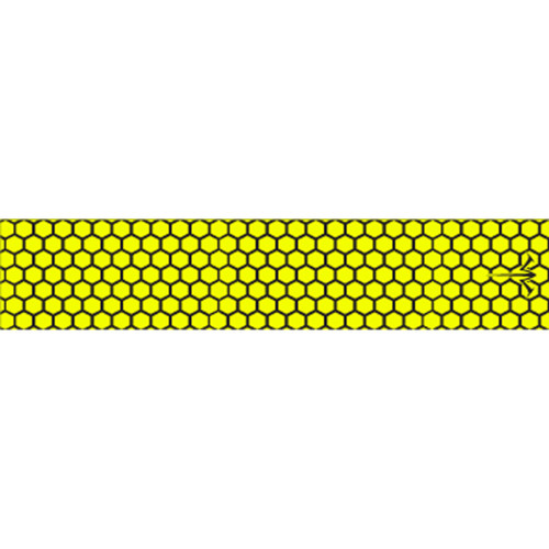 White Water Archery Honeycomb Fade Arrow Wraps Open Flo Yellow 5 in. x 1.125 in. 15 Pack