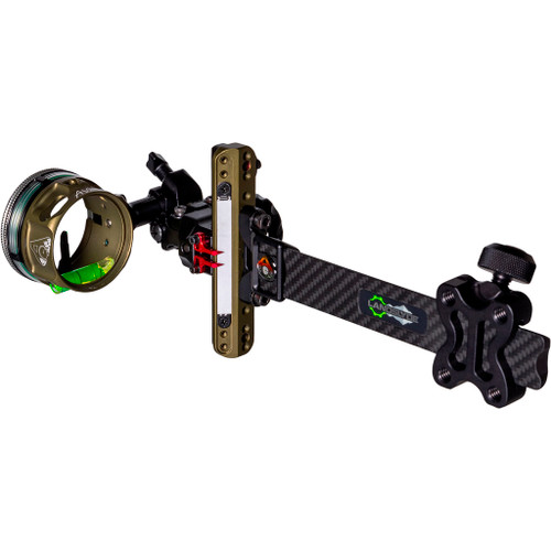 Axcel Landslyde Carbon Pro Slider Tactical BH AVX-41 1 Pin .010 Green Fiber