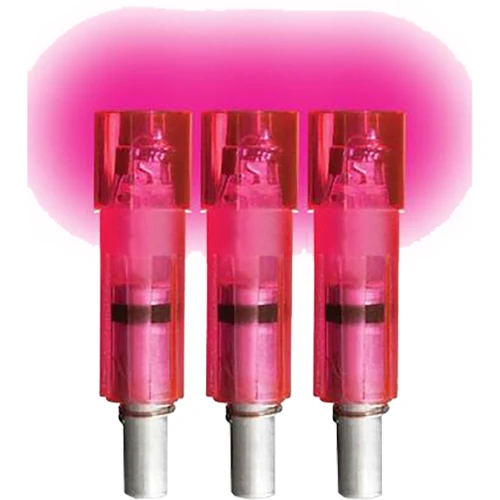 Lumenok Crossbow Nocks Pink Flat Excalibur 3 Pack - EXCF3P