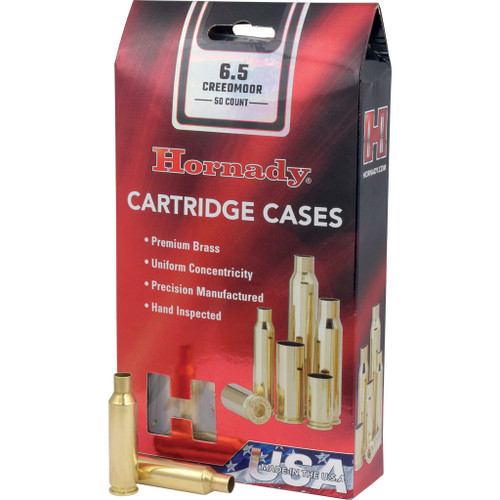 Hornady Unprimed Brass 6.5 Creedmoor 50 Pack