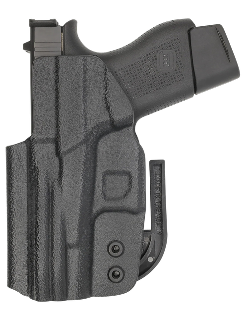 C&g Holsters Covert IWB Black Kydex Belt Clip Fits Glock 42 - 0026100