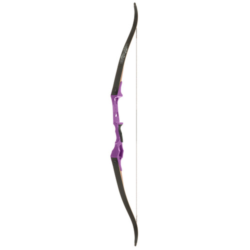Fin-Finder Bank Runner Bowfishing Recurve Purple 58" 20 lb RH - 81412