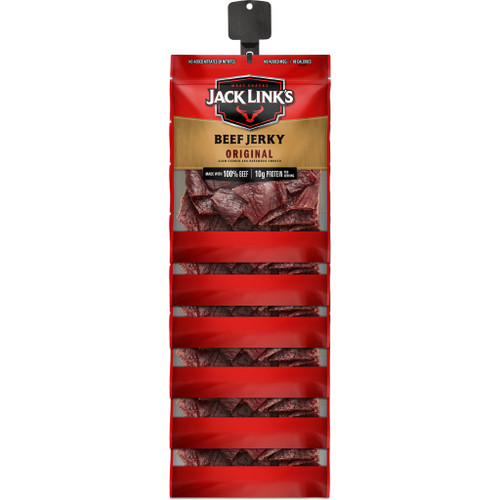 Jack Links 3.25oz Jerky Clip Strip 12-Count Original & Teriyaki - 10000025299
