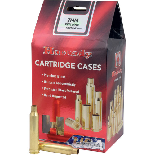 Hornady Rifle Cartridge Cases 7mm Rem. Magazine. Unprimed 50 Pack
