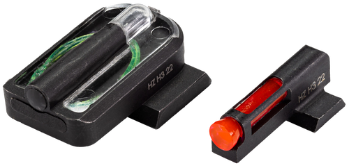 HiViz FastDot H3 Red/Fiber Optic Green Tritium Black Frame Fits Canik Mete
